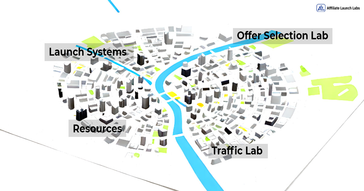 Affiliate Launch Labs Structure and Map