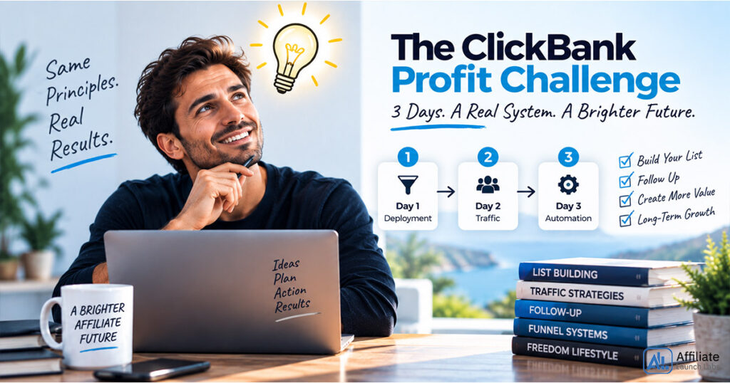 The ClickBank Profit Challenge: Affiliate business